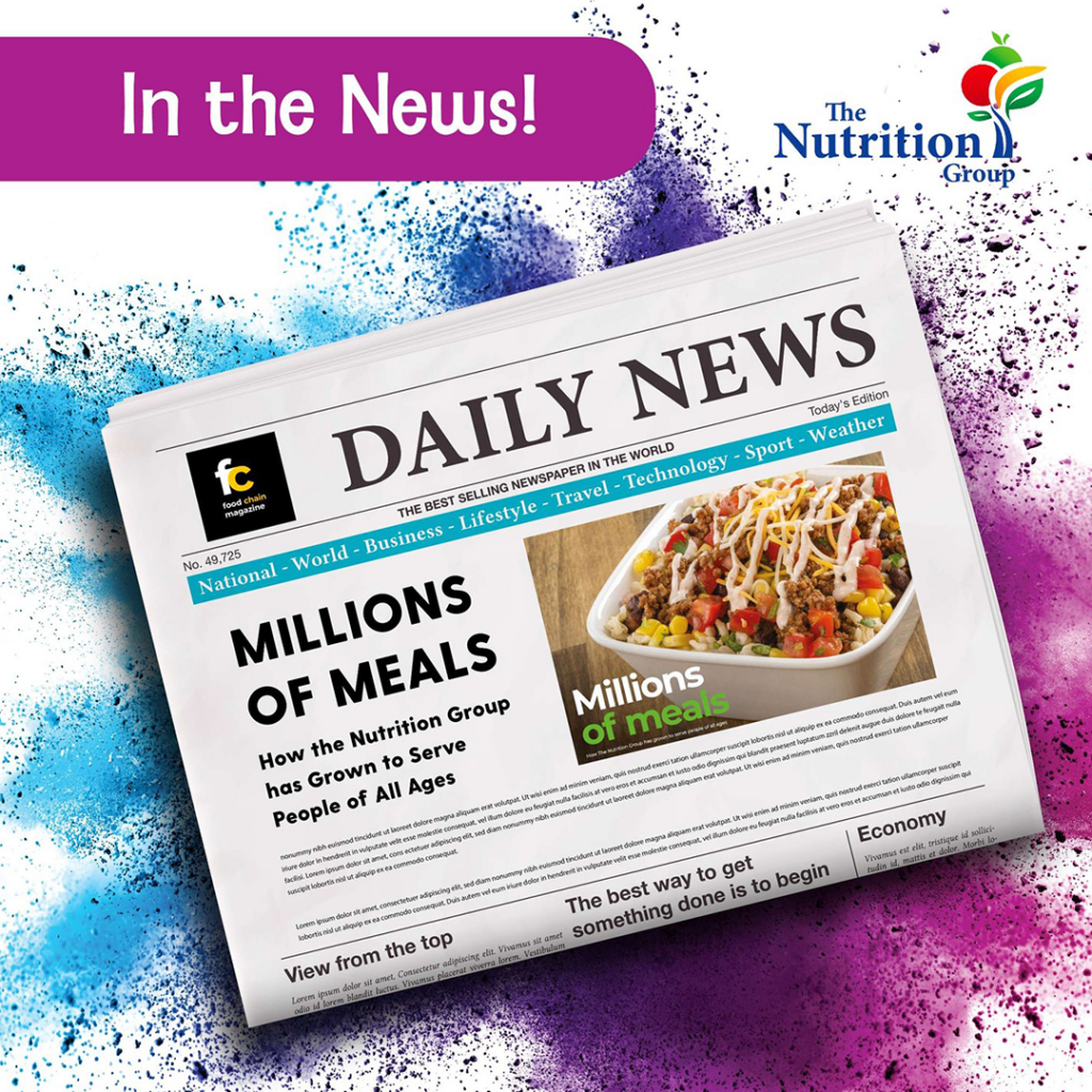 Daily News social post of meals.